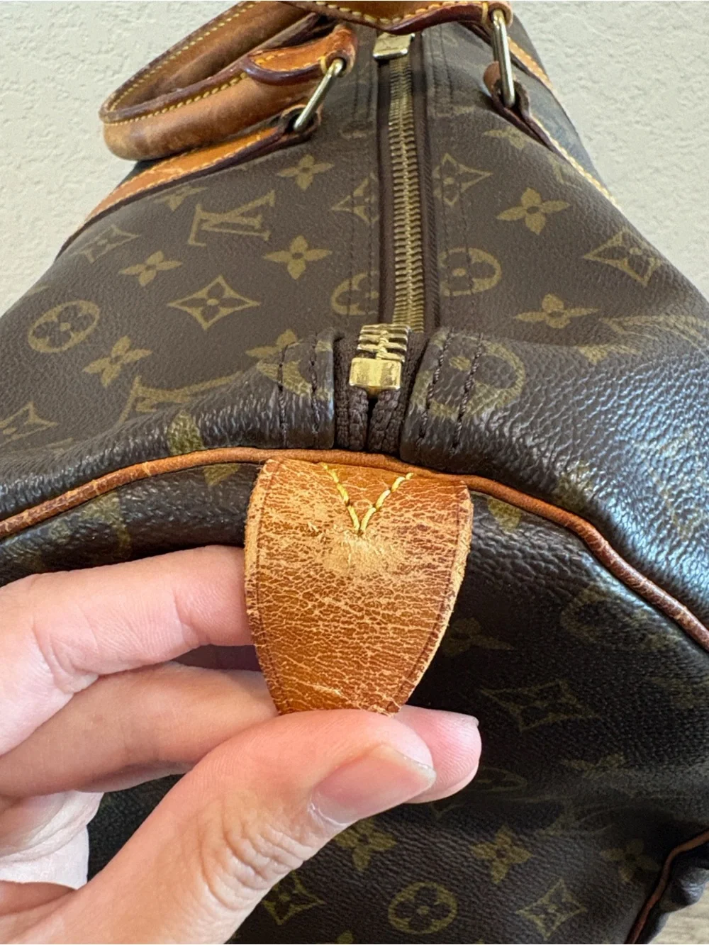 Louis Vuitton Keepall 50 Brown Monogram Boston Duffle Bag - Picture 8 of 15